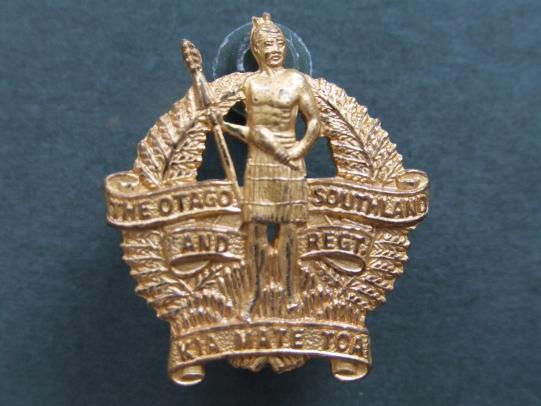 New Zealand The Otago & Southland Regiment Officer's Cap Badge