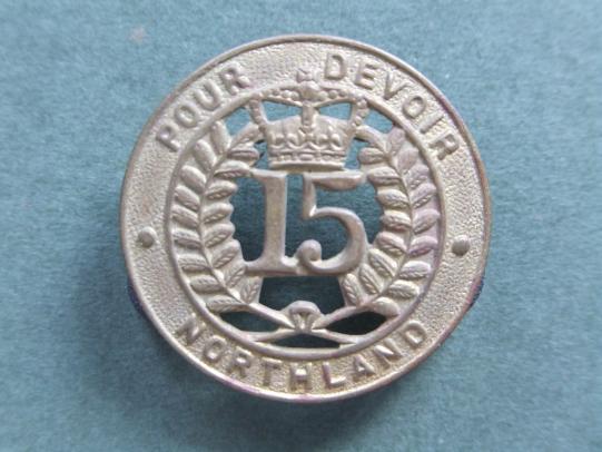 New Zealand Post 1953 The 15th (North Auckland) Regiment Cap Badge