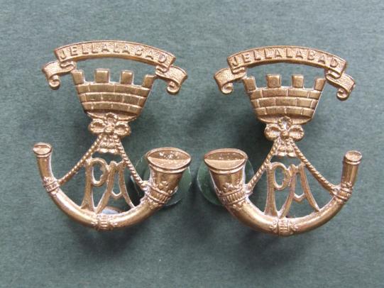 British Army Somerset Light Infantry 1930-1950 Collar Badges