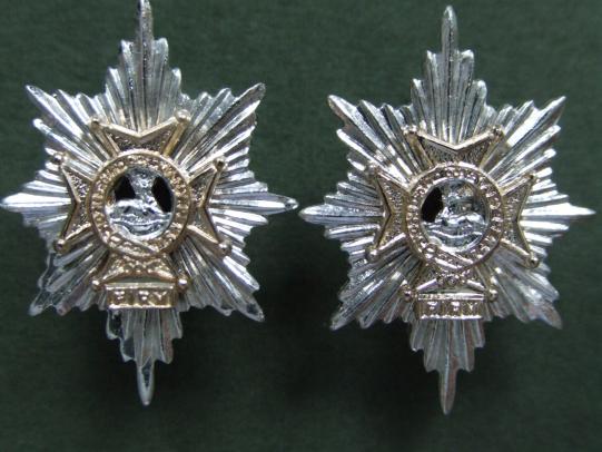 British Army The Worcestershire and Sherwood Foresters Regiment Collar Badges