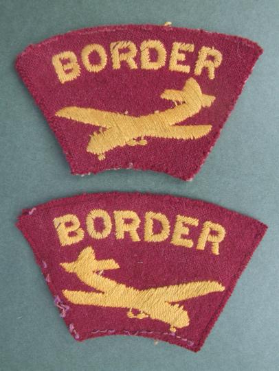 British Army 1950's The Border Regiment Shoulder Titles