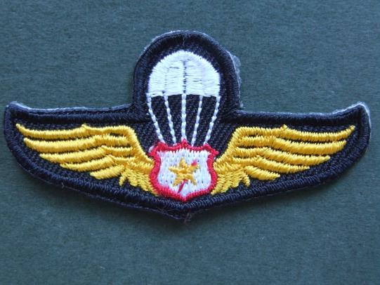 Thailand Air Force Basic Parachute Wings