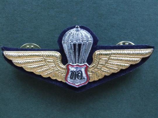 Thailand Air Force Parachute Wings