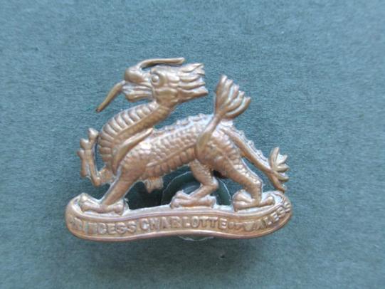 British Army Royal Berkshire Regiment (Princess Charlotte of Wales's) Collar Badge