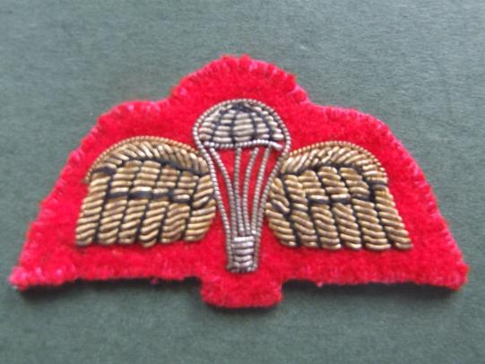 Great Britain 1980's Mess Dress Parachute Wings