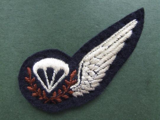 Great Britain Royal Air Force 1950's /1960's Parachute Jump Instructor Wing