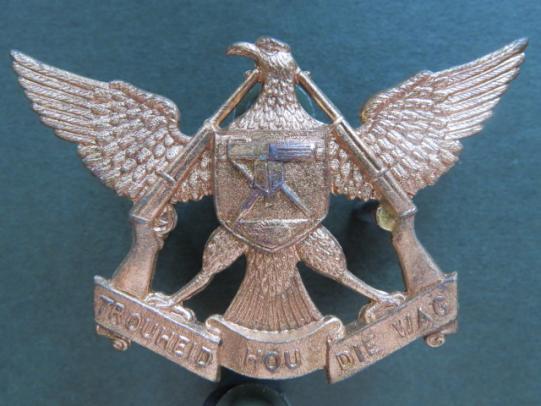 South Africa Regiment De Wet Cap Badge