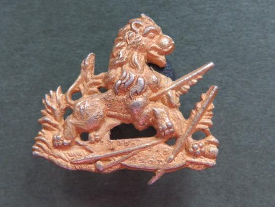 Rhodesia British South African Police Officer's Collar Badge