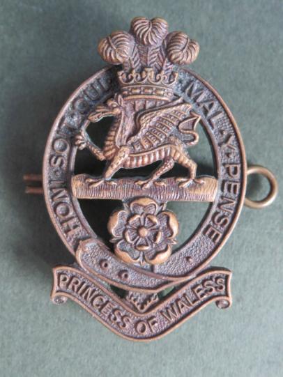 British Army The Princess of Wales's Royal Regiment (Queen's & Royal Hampshires) Beret Badge