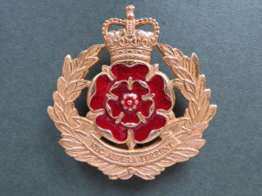 British Army The Duke of Lancaster's Regiment Cap Badge