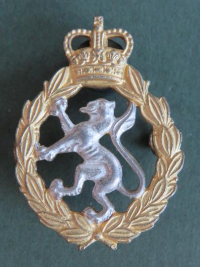 British Army Womens Royal Army Corps Officer's Cap Badge