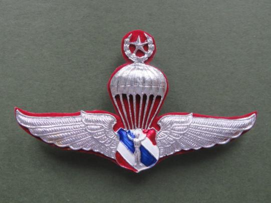 Thailand National Border Patrol Police Master Parachute Wings