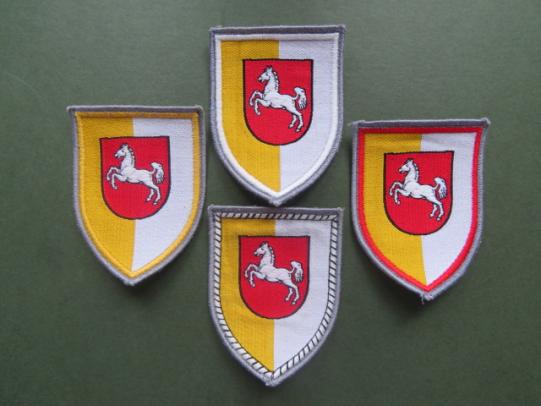 Germany Army 1st Panzer Division and Brigade Patches