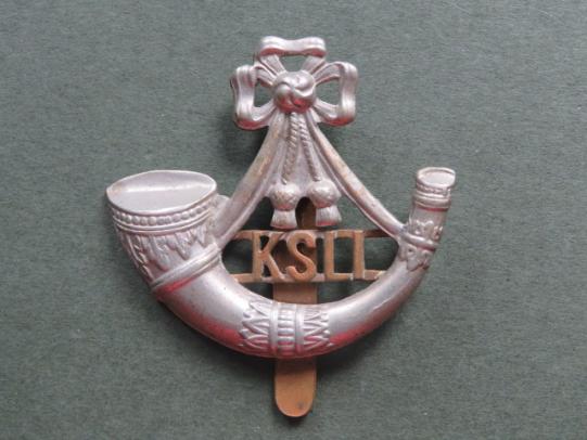 British Army The King's Shropshire Light Infantry Cap Badge