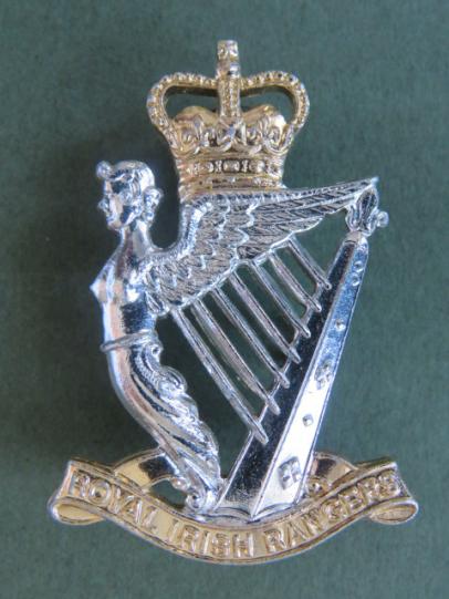 British Army Royal Irish Rangers Cap Badge