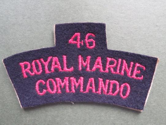 Royal Marines 46 Commando Shoulder Title