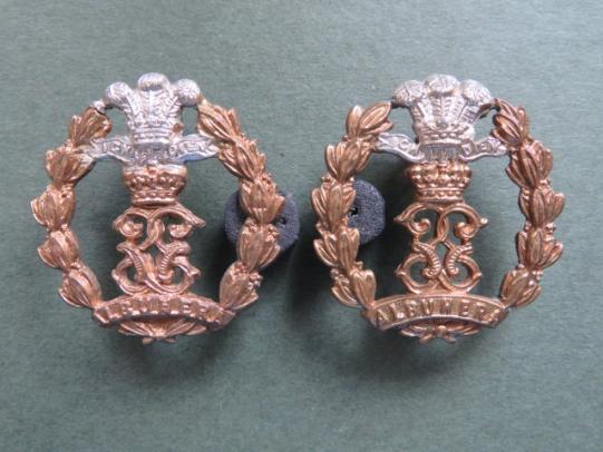 British Army Middlesex Regiment Collar Badges