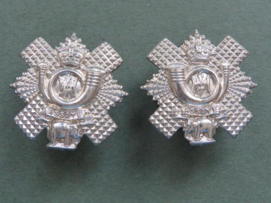 British Army The Highland Light Infantry (City of Glasgow Regiment) Collar Badges