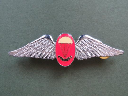 Republic of South Africa Freefall Parachute Instructor Wings