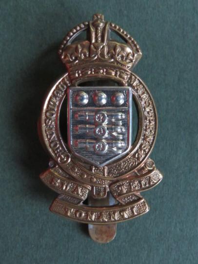 British Army Royal Army Ordnance Corps Post 1947 Kings Crown Cap Badge