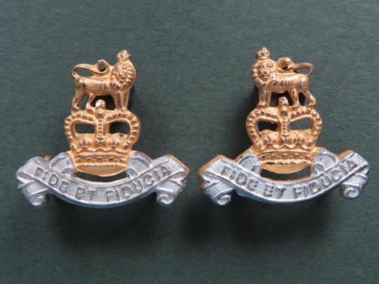 British Army Post 1953 Royal Army Pay Corps Officer's Collar Badge