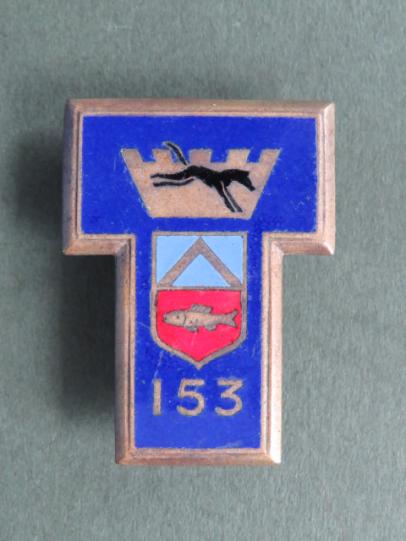 France 153° Bataillon de Transmissions Pocket Crest