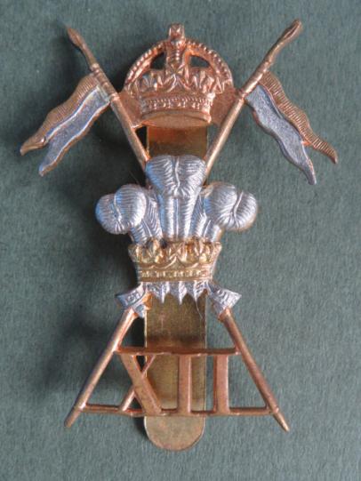 British Army 12th (Prince of Wales's Royal) Lancers Cap Badge