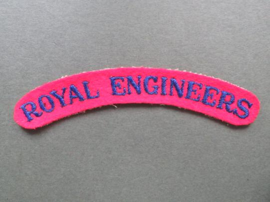 British Army Royal Engineers Shoulder Title