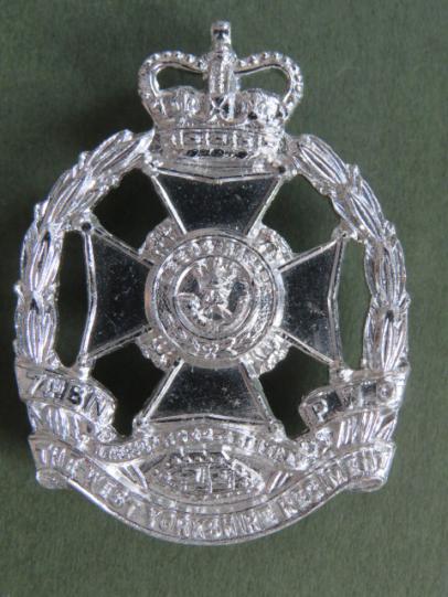 British Army The 7th Battalion Prince of Wales's Own, The West Yorkshire Regiment (Leeds Rifles) Cap Badge