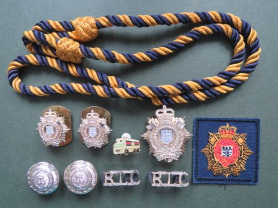 British Army Royal Logistic Corps R.L.C. Badge Set
