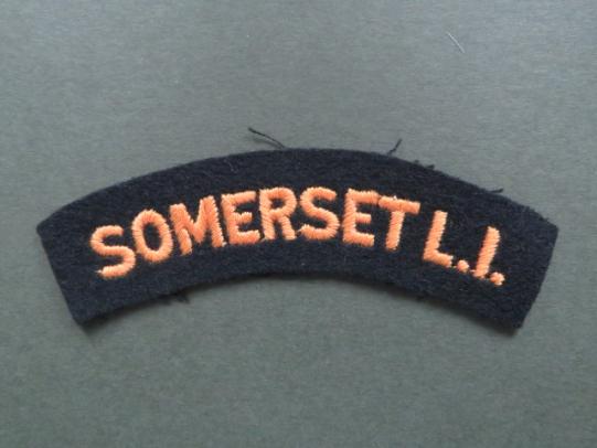 British Army Somerset Light Infantry Shoulder Title