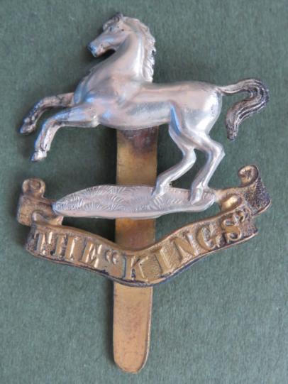 British Army The King's Regiment Cap Badge