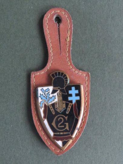 France 2nd R.G. (Engineer Regiment) Pocket Crest