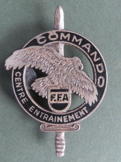 France COMMANDO TRAINING CENTRE F.F.A. (French Forces in Germany) Pocket Crest