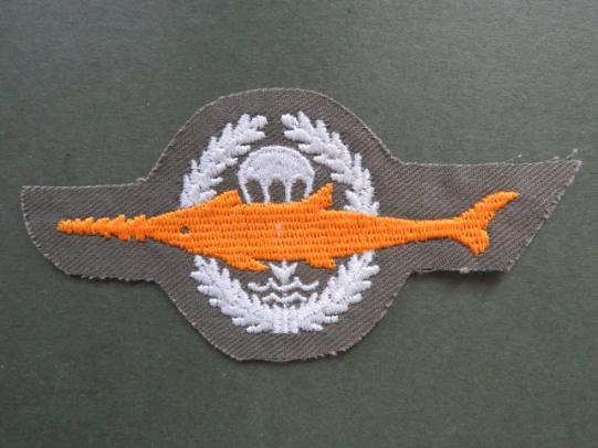 Germany Navy Kampfschwimmer (Combat Swimmer) Class 2 Parachute Badge