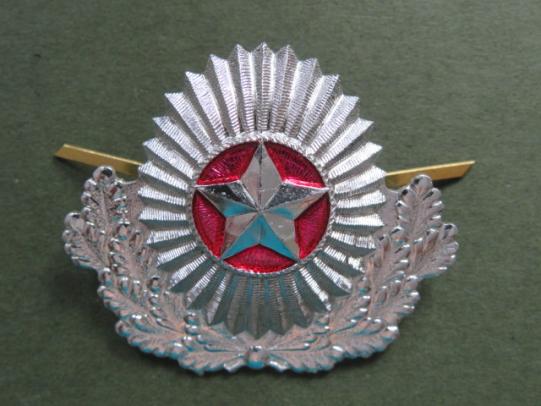 Belarus Armed Forces NCO's Cap Badge