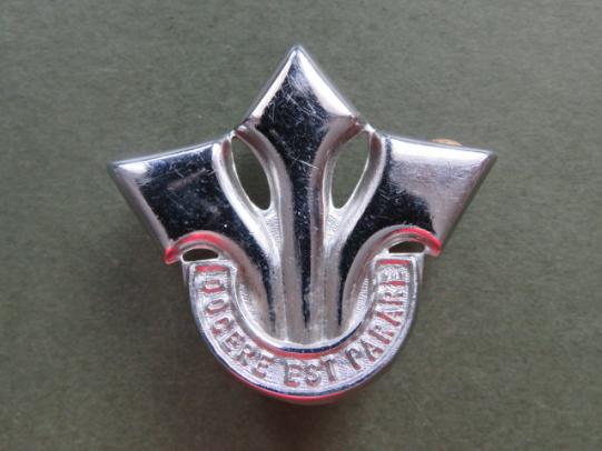 South Africa Corps of Professional Officers Cap Badge