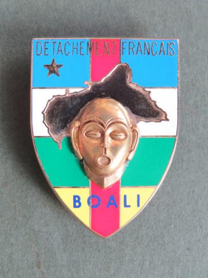 France Détachement Français de l 'Opération Boali en Central Afrique Pocket Crest