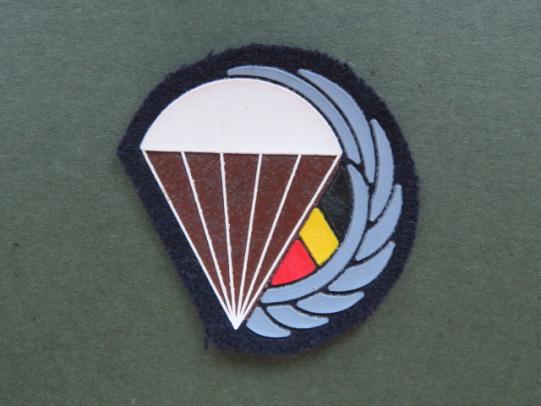 Belgium Pre-Militaire Over 30 Jumps Parachute Badge