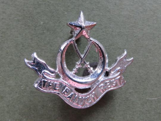 Pakistan Post 1947 The Baloch Regiment Cap Badge