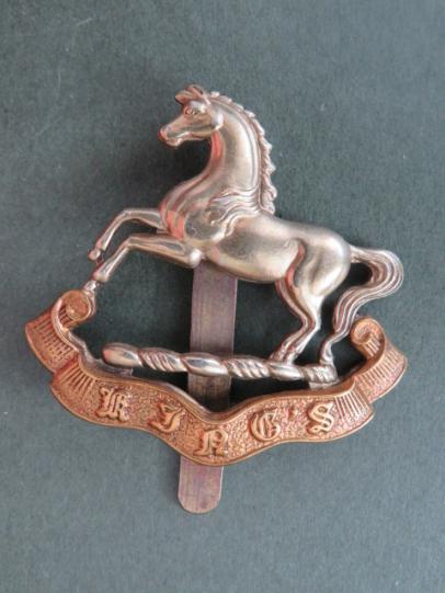 British Army The King's Regiment Cap Badge