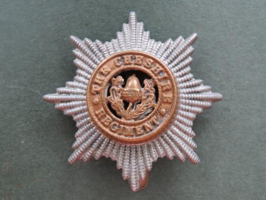 British Army The Cheshire Regiment Cap Badge