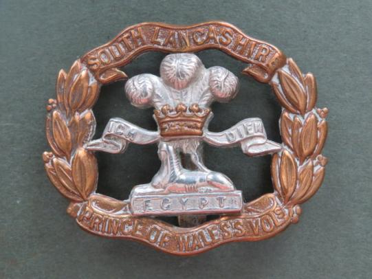 British Army The Prince of Wales's Volunteers (South Lancashire) Cap Badge