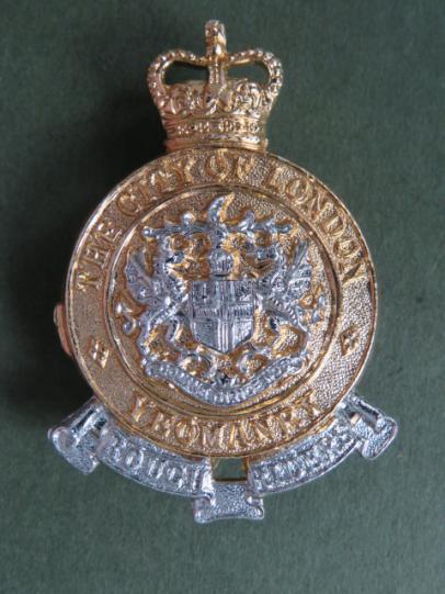 British Army The City of London Yeomanry Cap Badge