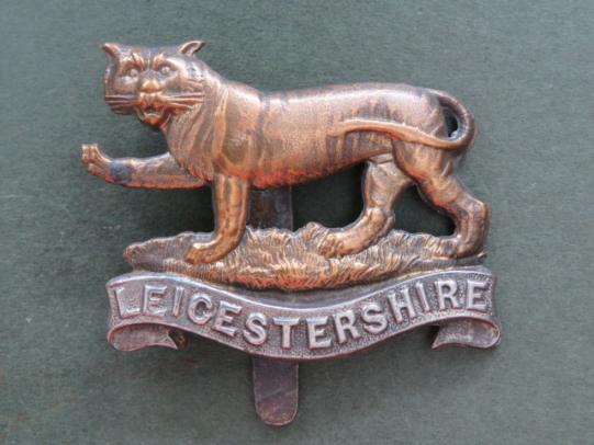 British Army 4th, 5th & 6th Battalions, The Leicestershire Regiment Cap Badge