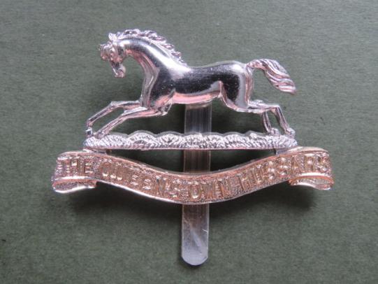 British Army The Queen's Own Hussars Cap Badge