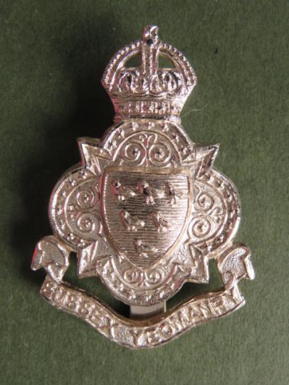 British Army The Sussex Yeomanry Pre 1953 Cap Badge