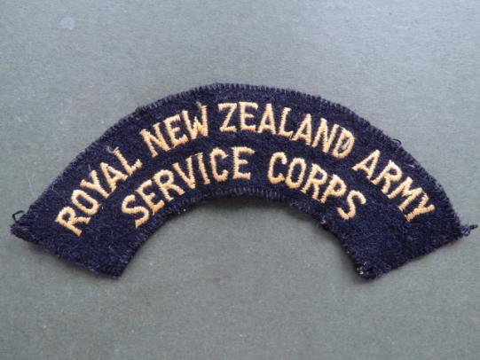 New Zealand R.N.Z. Army Service Corps Shoulder Title