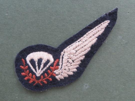 Great Britain Royal Air Force 1950's /1960's Parachute Jump Instructor Wing