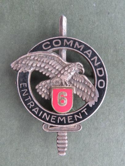 France C.E.C.6 COMMANDO ENTRAINEMENT Pocket Crest